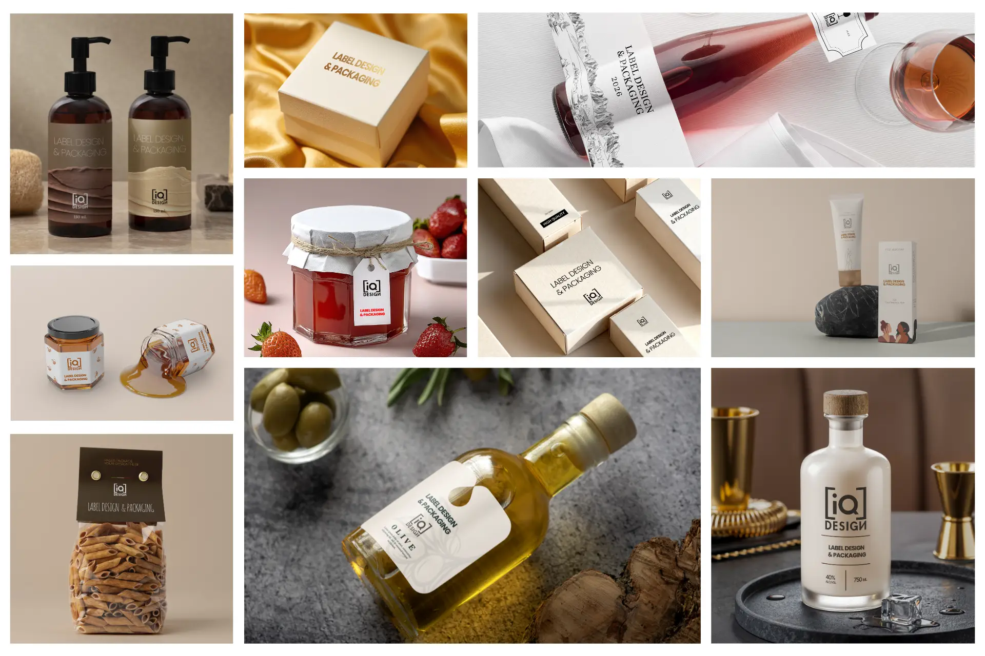 Grafica e Stampa di Etichette e Packaging